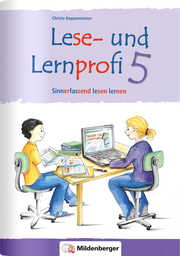 Lese- und Lernprofi 5 - Arbeitsheft - silbierte Ausgabe - Cover