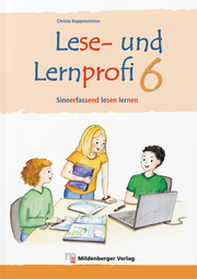 Lese- und Lernprofi 6 - Arbeitsheft - silbierte Ausgabe - Cover