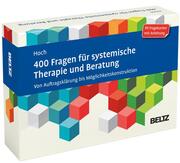 400 Fragen für systemische Therapie und Beratung - Cover