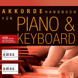Akkorde Handbuch für Piano & Keybord