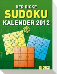 Der dicke Sudoku Kalender 2012