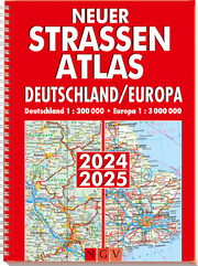 Neuer Straßenatlas Deutschland/Europa 2024/2025 - Cover
