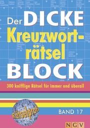 Der dicke Kreuzworträtsel-Block 17