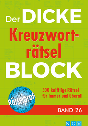 Der dicke Kreuzworträtsel-Block 26