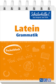 Pocketblock Latein Grammatik