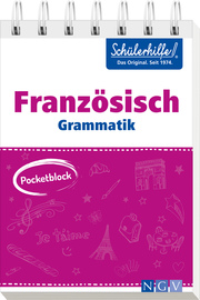 Pocketblock Französisch Grammatik - Cover