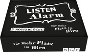 Listenalarm - Die Zettelbox für mehr Platz im Gehirn - Cover