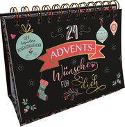 24 Adventswünsche für dich. Der besondere Adventskalender - Cover