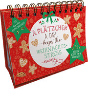 A Plätzchen a day keeps the Weihnachtsstress away. Der besondere Adventskalender - Cover