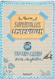 Mein supertolles Listenbuch - Cover