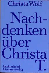Nachdenken über Christa T - Cover