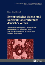 Exemplarisches Valenz- und Konstruktionswörterbuch deutscher Verben