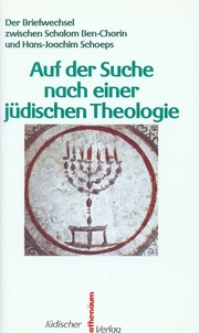 Auf der Suche nach einer jüdischen Theologie - Cover
