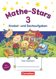 Mathe-Stars - Knobel- und Sachaufgaben - 3. Schuljahr - Cover