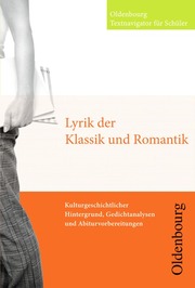 Lyrik der Klassik und Romantik - Cover