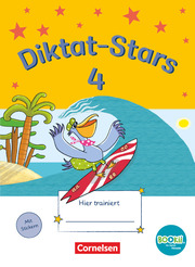 Diktat-Stars - BOOKii-Ausgabe - 4. Schuljahr - Cover