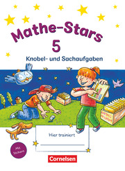 Mathe-Stars - Knobel- und Sachaufgaben - 5. Schuljahr - Cover