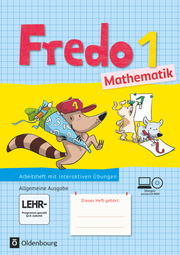Fredo - Mathematik - Ausgabe A - 2015 - 1. Schuljahr - Cover