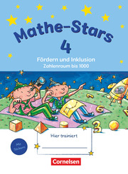 Mathe-Stars - Fördern und Inklusion - 4. Schuljahr - Cover