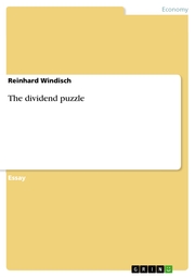 The dividend puzzle - Cover