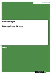 Das moderne Drama - Cover