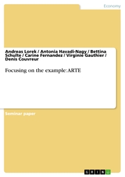 Focusing on the example: ARTE - Cover