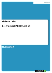 R. Schumann: Myrten, op. 25