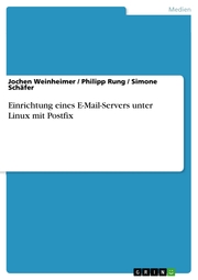 Einrichtung eines E-Mail-Servers unter Linux mit Postfix - Cover