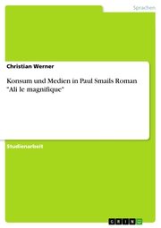 Konsum und Medien in Paul Smails Roman 'Ali le magnifique'