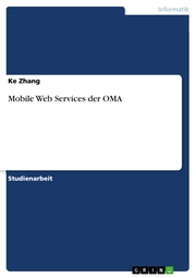 Mobile Web Services der OMA - Cover