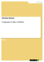 Corporate Codes of Ethics