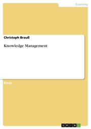 Knowledge Management - Cover