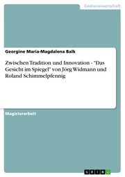 Zwischen Tradition und Innovation - 'Das Gesicht im Spiegel' von Jörg Widmann und Roland Schimmelpfennig - Cover