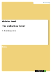 The goal-setting theory