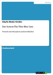 Das System The Thin Blue Line - Cover