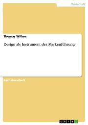 Design als Instrument der Markenführung - Cover