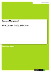 EU-Chinese Trade Relations