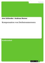 Kompensation von Drehstrommotoren - Cover