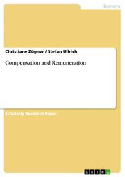 Compensation and Remuneration - Cover