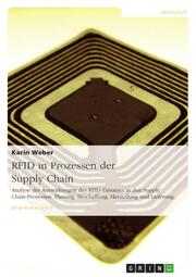 RFID in Prozessen der Supply Chain - Cover