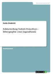 Falldarstellung Turkish Powerboys - Ethnographie einer Jugendbande - Cover