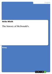 The history of McDonald's
