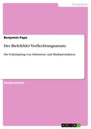 Der Bielefelder Verflechtungsansatz - Cover