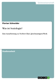 Was ist Soziologie? - Cover