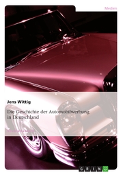 Die Geschichte der Automobilwerbung in Deutschland - Cover