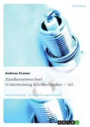 Zündkerzenwechsel (Unterweisung Kfz-Mechaniker / -in) - Cover