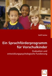 Ein Sprachförderprogramm für Vorschulkinder - Cover
