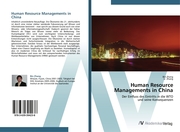 Human Resource Managements in China - Cover