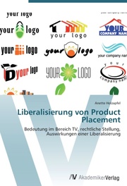 Liberalisierung von Product Placement - Cover