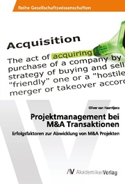 Projektmanagement bei M&A Transaktionen - Cover